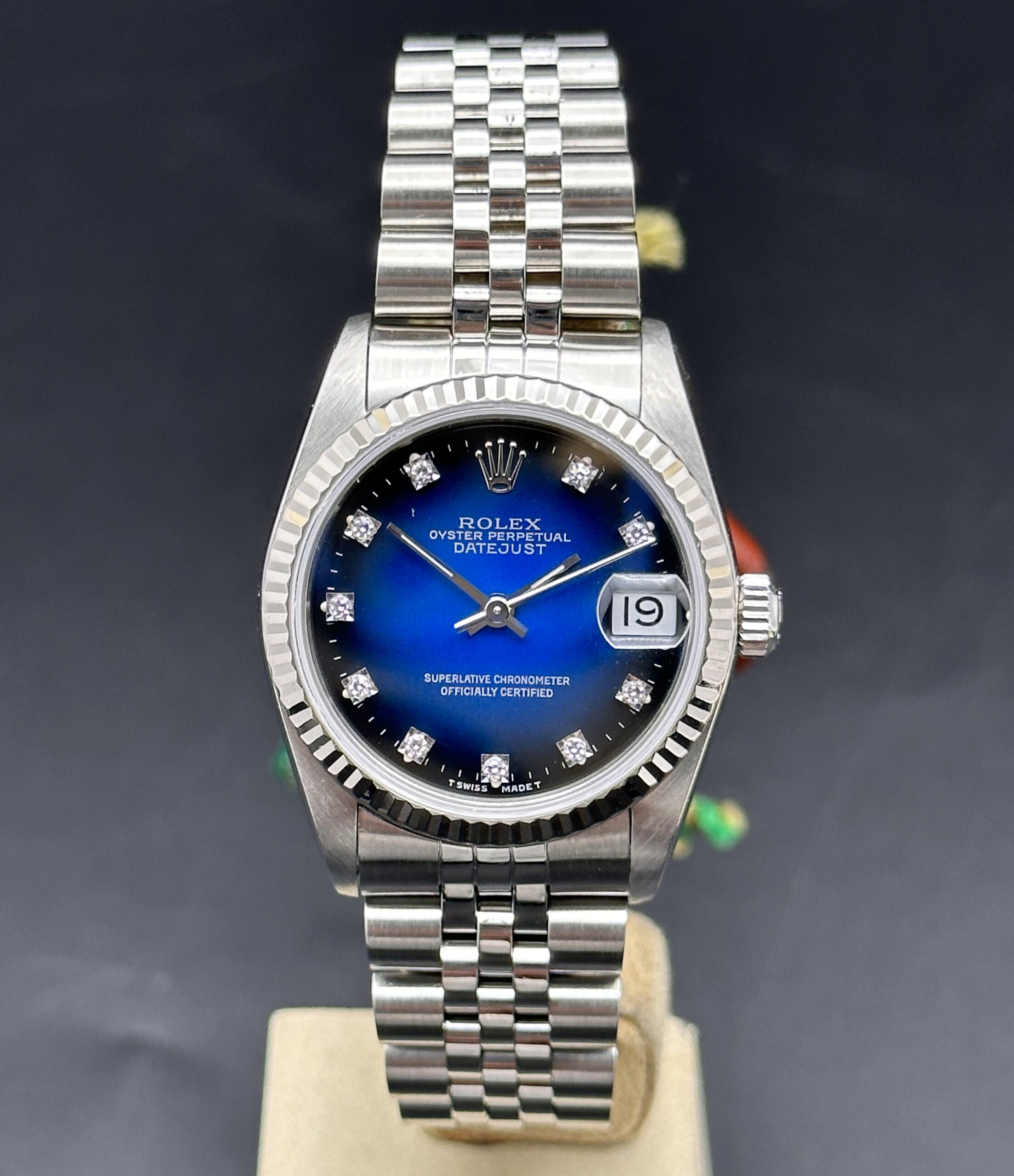 Rolex datejust sales 31 acciaio